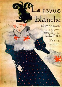 La Revue Blanche da Henri de Toulouse Lautrec