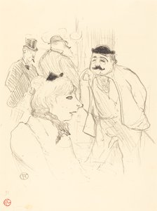 La Tige (Moulin-Rouge) da Henri de Toulouse Lautrec
