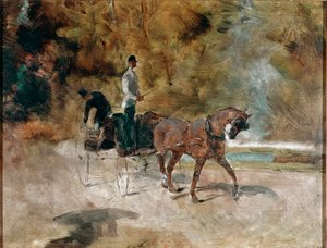 La carrozza da Henri de Toulouse Lautrec