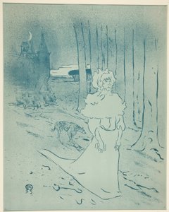 La castellana o il presagio da Henri de Toulouse Lautrec