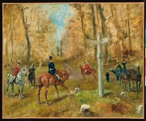 La croisée des chemins, 1883 da Henri de Toulouse Lautrec
