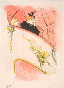 La loggia al mascarone dorato da Henri de Toulouse Lautrec
