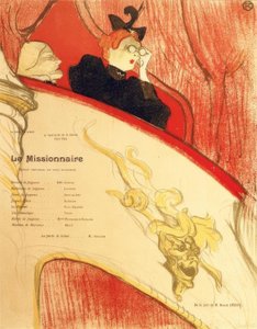 La loggia al mascherone dorato da Henri de Toulouse Lautrec