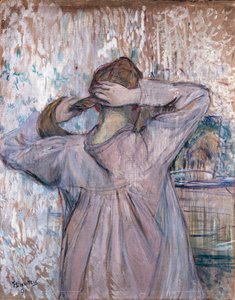 La toilette, Colei che si pettina, 1891