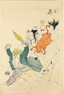 La mucca arrabbiata da Henri de Toulouse Lautrec