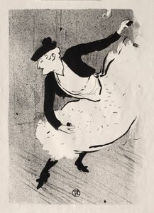 Le Café-concert: Edmée Lescot da Henri de Toulouse Lautrec
