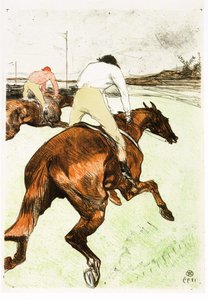Le Jockey da Henri de Toulouse Lautrec