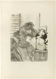 Le Margoin (Mademoiselle Louise Blouet) da Henri de Toulouse Lautrec