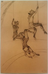 Il trapezio volante da Henri de Toulouse Lautrec