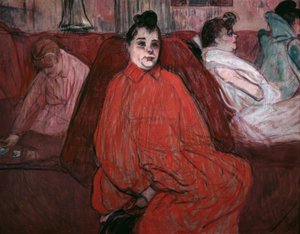 Il divano (Il canapé) da Henri de Toulouse Lautrec
