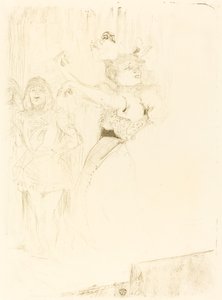 Lender che balla il bolero in "Chilperic" da Henri de Toulouse Lautrec