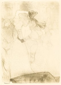 Lender di Spalle che Balla il Bolero in "Chilperic" da Henri de Toulouse Lautrec