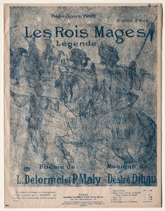 I Re Magi, 1899 da Henri de Toulouse Lautrec