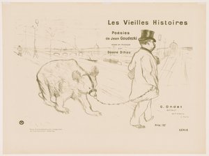 Le Vecchie Storie: Copertina - Frontespizio da Henri de Toulouse Lautrec