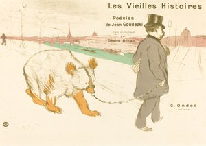 Les Vielles Histoires copertina frontespizio da Henri de Toulouse Lautrec