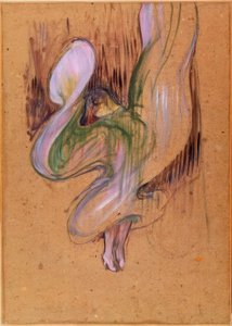 Loïe Fuller alle Folies Bergère da Henri de Toulouse Lautrec