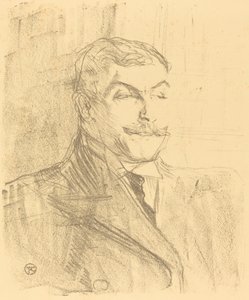 Lucien Guitry da Henri de Toulouse Lautrec