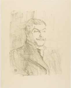 Lucien Guitry, da Treize Lithographies da Henri de Toulouse Lautrec