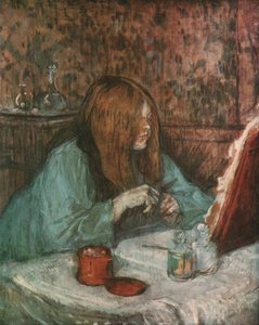 Madame Poupoule alla sua toilette da Henri de Toulouse Lautrec