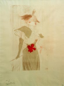 Mademoiselle Marcelle Lender, in piedi