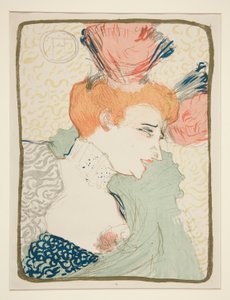 Mademoiselle Marcelle Lender, en Buste (Ritratto Busto di Mademoiselle Marcelle Lender) da Henri de Toulouse Lautrec