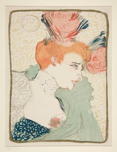 Mademoiselle Marcelle Lender, en buste (Ritratto busto di Mademoiselle Marcelle Lender) da Henri de Toulouse Lautrec