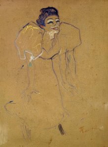 Mademoiselle Polaire da Henri de Toulouse Lautrec