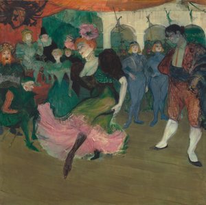 Marcelle Lender che balla il Bolero in "Chilpéric" da Henri de Toulouse Lautrec