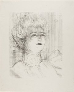 Marie-Louise Marsy, di Treize Lithographies da Henri de Toulouse Lautrec