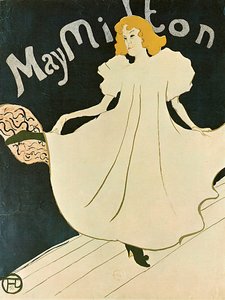 May Milton, 1895 da Henri de Toulouse Lautrec