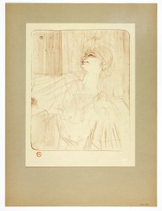 À Menilmontant di Bruant, quarto piatto di Yvette Guilbert da Henri de Toulouse Lautrec