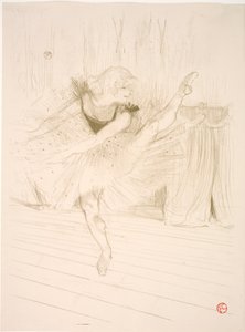 Miss Ida Heath, danzatrice inglese da Henri de Toulouse Lautrec