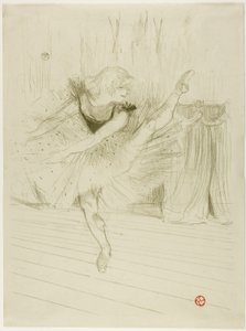 Miss Ida Heath, Danzatrice Inglese da Henri de Toulouse Lautrec