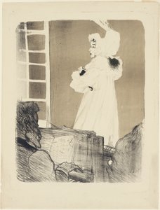 Miss May Belfort (grande lastra) da Henri de Toulouse Lautrec