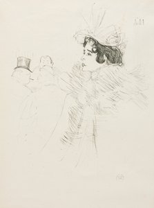 Miss May Belfort, 1895 da Henri de Toulouse Lautrec