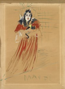 Miss May Belfort da Henri de Toulouse Lautrec