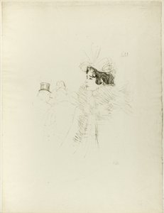 Miss May Belfort al Bar Achille da Henri de Toulouse Lautrec