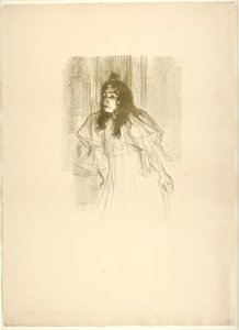 Miss May Belfort en Cheveux da Henri de Toulouse Lautrec