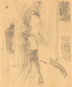 Sul palco da Henri de Toulouse Lautrec