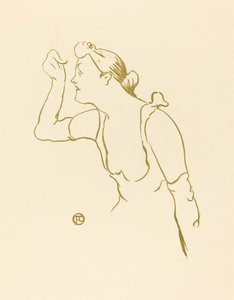 Paula Brébion da Henri de Toulouse Lautrec