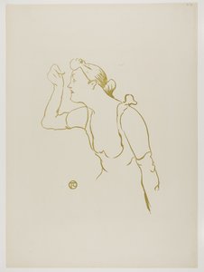 Paula Brébion, da Le Café-Concert da Henri de Toulouse Lautrec