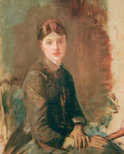 Ritratto di una giovane donna da Henri de Toulouse Lautrec