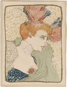 Busto Ritratto di Mademoiselle Marcelle Lender da Henri de Toulouse Lautrec