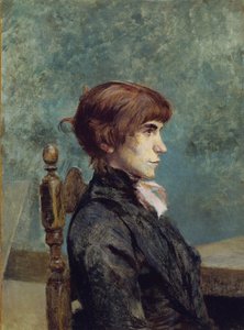 Ritratto di Jeanne Wenz da Henri de Toulouse Lautrec