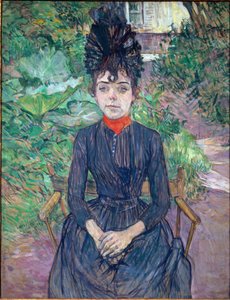 Ritratto di Justine Dieuhl da Henri de Toulouse Lautrec