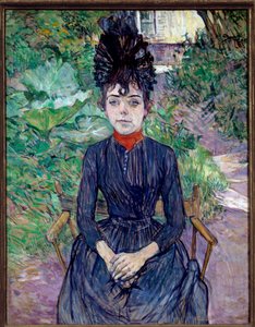 Ritratto di Justine Dieuhl da Henri de Toulouse Lautrec