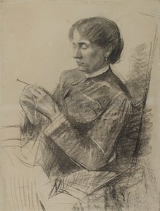 Ritratto di Madame la Comtesse Adele de Toulouse-Lautrec, 1882 da Henri de Toulouse Lautrec