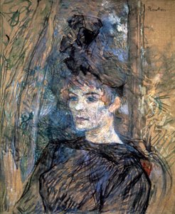 Ritratto di Suzanne Valadon, 1885 da Henri de Toulouse Lautrec