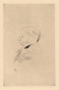 Ritratto di un uomo da Henri de Toulouse Lautrec