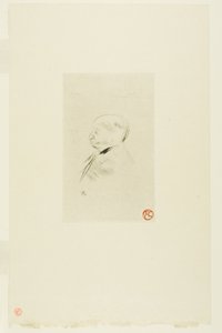 Ritratto di un Uomo da Henri de Toulouse Lautrec